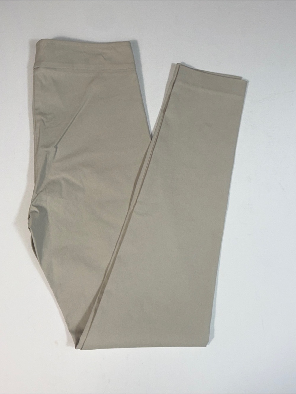 Women's High-Rise Skinny Leggings in Light Taupe